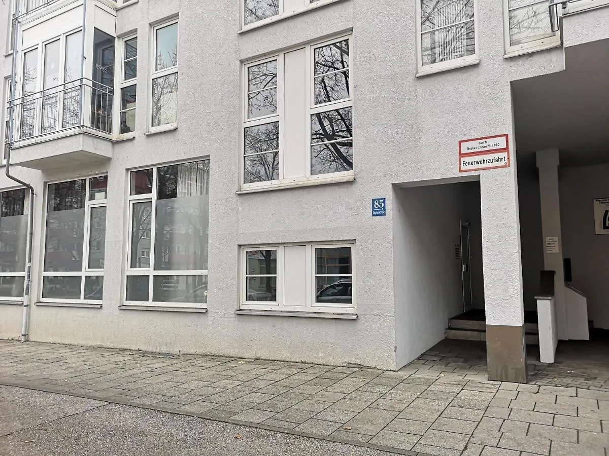 Homely Stay Studio 8 - Relaxed Self-Check-In Room In Munich